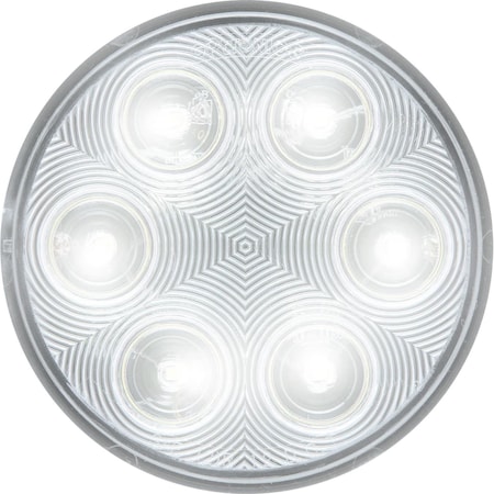 Optronics 6-Led 4in. Round Grommet Mount Back-Up Light BUL06CB